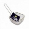 Cesta 10X10X4 Cm. Mini Freidora Presentacion Tapas Acero Inoxidable PREMIUM HOME