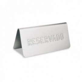 Indicador para Mesa Reservado Inoxidable Acero Inoxidable SUPREMINOX