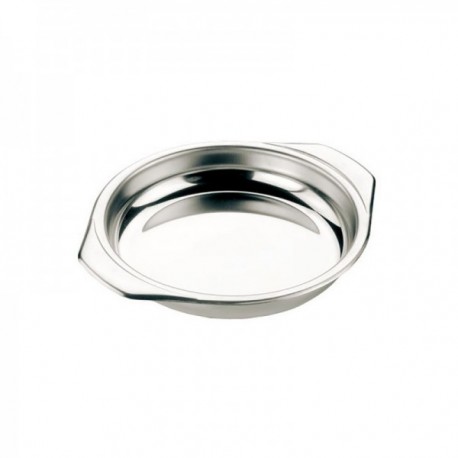 Plato para Huevos 16 Cm. Acero Inoxidable Plato Huevos INOXIBAR