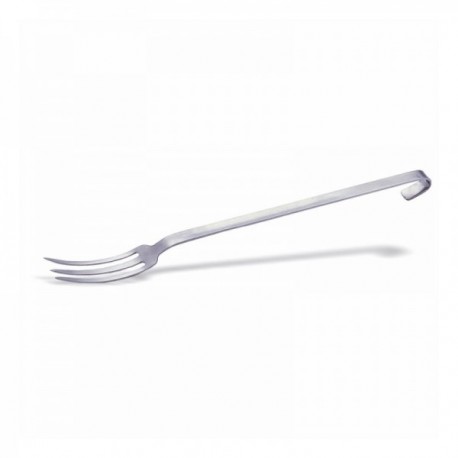 Tenedor 47 Cm. 3 Puas Monoblock Acero Inoxidable Servicio PUJADAS