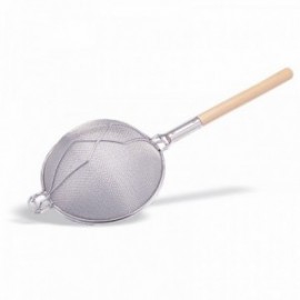 Colador 30 Cm. Doble Malla Reforzado Acero Inox. Acero Inoxidable PUJADAS