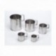 Recipiente 1/8 L. Medidas Liquidos Baja Inox. Medidores Acero Inoxidable CHEF SERVICE