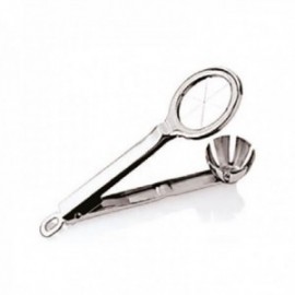 Cortador de Huevos 6 Secciones Inox. Forma Pinza Cortahuevos Acero Inoxidable PADERNO