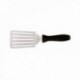 Paleta Perforada Flexible Pp Negro + Acero Acero Inoxidable PADERNO