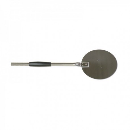 Paleta Pizza Acero Redonda 23 Cm. Mango 150 Cm. Acero Inoxidable GIMETAL
