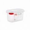 Contenedor Plastico 1.0 L. Hermetico Gn 1/9 Hermeticos Polipropileno ARAVEN