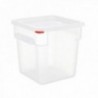 Contenedor 22.5 X 22.5 X 23 Cm. 8 Litros con Tapa Cajas Polipropileno ARAVEN