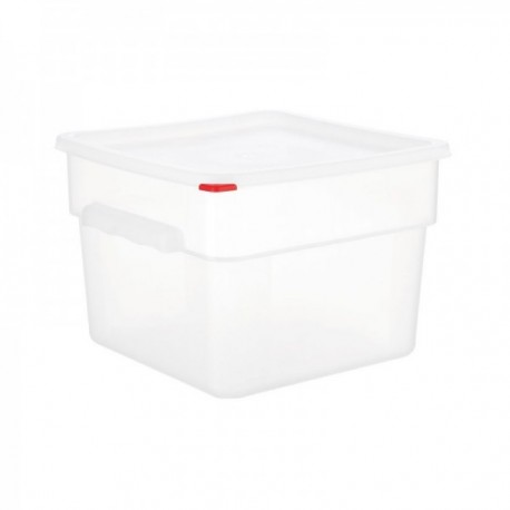 Contenedor 28.5 X 28.5 X 21 Cm. 12 Litros con Tapa Cajas Polipropileno ARAVEN