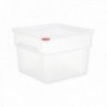 Contenedor 28.5 X 28.5 X 21 Cm. 12 Litros con Tapa Cajas Polipropileno ARAVEN