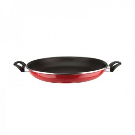 Paellera 34 Cm. 6 Raciones Marseille Rojo Acero Esmaltado VITREX