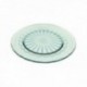 Plato 28 Cm. Llano Casual Vidrio Rustico Mesa Vidrio Reciclado SAN MIGUEL