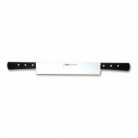 Cuchillo Quesero 31 Cm. Dos Mangos Polietileno Molibdeno Vanadio JAVA
