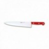 Cuchillo 25 Cm. Cocina Cebollero Mango Rojo Molibdeno Vanadio JAVA