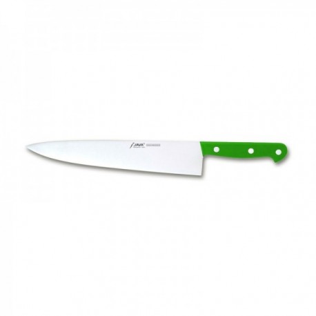 Cuchillo 25 Cm. Cocina Cebollero Mango Verde Molibdeno Vanadio JAVA