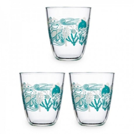 Caja 3 Vasos Bajos Vidrio 31CL 3RE