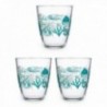 Caja 3 Vasos Bajos Vidrio 31CL 3RE