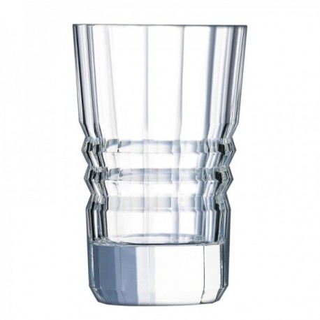 Caja 6 Vasos Altos Cristalín 6CL Architecte Cristal D'arques