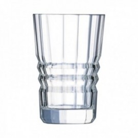 Caja 4 Vasos Altos Cristalín 36CL Architecte Cristal D'arques