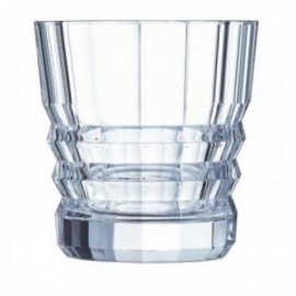 Caja 4 Vasos Bajos Cristalín 32CL Architecte Cristal D'arques