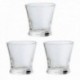 Set 3 Vasos Bajos Vidrio 11CL Carajillo Luminarc