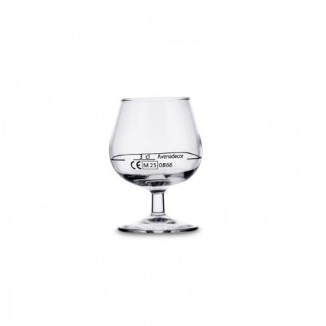 Caja 12 Copas Coñac Vidrio 15CL Arcoroc