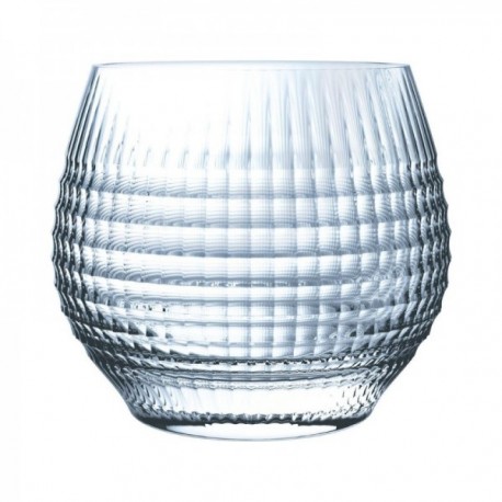 Caja 6 Vasos Bajos Cristal Glass 32CL Disco Arcoroc