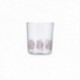 Vaso Alto Vidrio 36CL Floral Luminarc