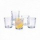 Set 6 Vasos Bajos Vidrio 26CL Gala Quid