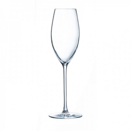 Caja 4 Copas Flauta Cristalín 24CL Grand Chais Luminarc