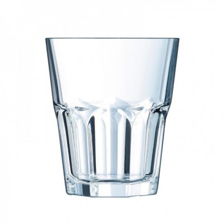 Caja 6 Vasos Bajos Vidrio 35CL Granity Arcoroc