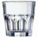Caja 6 Vasos Bajos Vidrio 16CL Granity Arcoroc