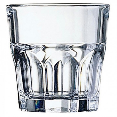 Caja 6 Vasos Bajos Vidrio 16CL Granity Arcoroc