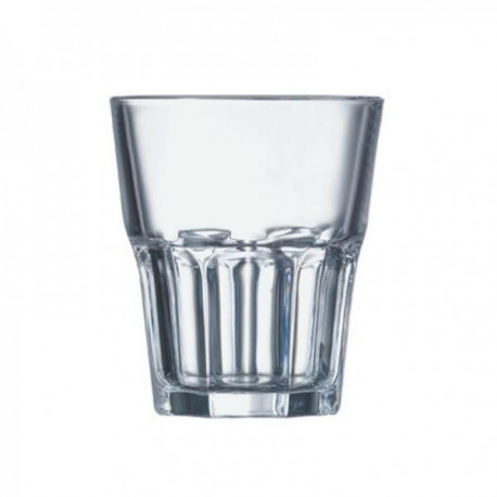 Caja 6 Vasos Bajos Vidrio 27CL Granity Arcoroc