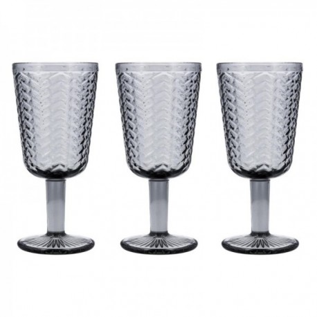 Caja 3 Copas Vidrio 28CL Illusion Bidasoa