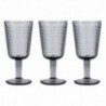 Caja 3 Copas Vidrio 28CL Illusion Bidasoa