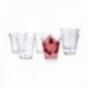 Set 6 Vasos Bajos Vidrio 25CL Lina Quid