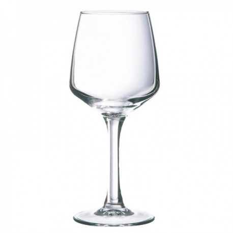 Caja 6 Copas Vino Vidrio Tensionado 19CL Lineal Arcoroc