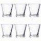 Set 6 Vasos Bajos Vidrio 10CL Lucia Quid