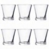 Set 6 Vasos Bajos Vidrio 10CL Lucia Quid