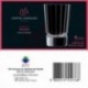 Caja 6 Vasos Bajos Cristalin 6CL Macassar Cristal D'arques