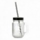 Jarra Vidrio con Tapa Acero 47CL Maison Quid