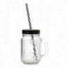 Jarra Vidrio con Tapa Acero 47CL Maison Quid