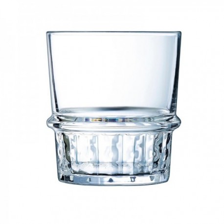 Caja 6 Vasos Bajos Vidrio 38CL New York Arcoroc