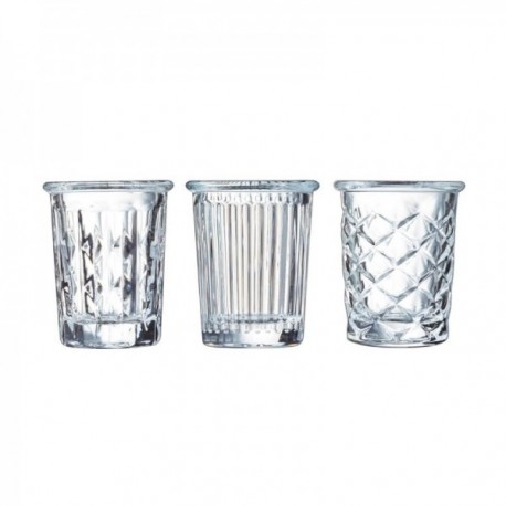Caja 6 Vasos Altos Vidrio 3,4CL New York Arcoroc
