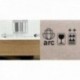 Caja 24 Vasos Altos Cerveza Vidrio 66CL Nonic Arcoroc