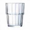 Caja 6 Vasos Bajos Vidrio 20CL Noruega Arcoroc