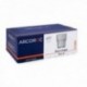 Caja 6 Vasos Bajos Vidrio 20CL Noruega Arcoroc