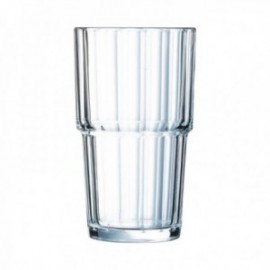Caja 6 Vasos Altos Vidrio 32CL Noruega Arcoroc