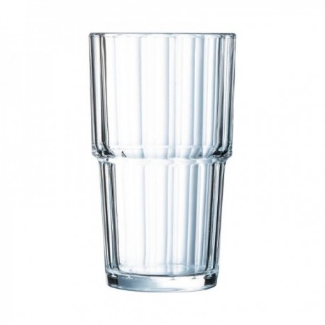 Caja 6 Vasos Altos Vidrio 32CL Noruega Arcoroc