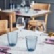 Vaso Alto Vidrio 31CL Pampille Mazzarine Luminarc
